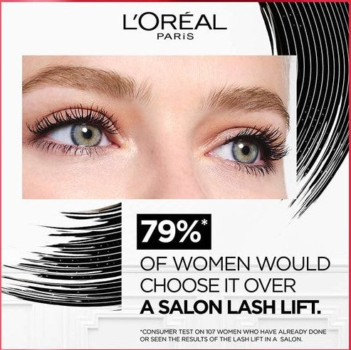 L'Oreal Pro XXL Lift Mascara Black Uncarded.