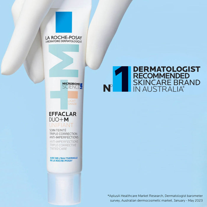 La Roche-Posay  Effaclar DUO +M Unifiant Light Tinted Moisturiser 40ml