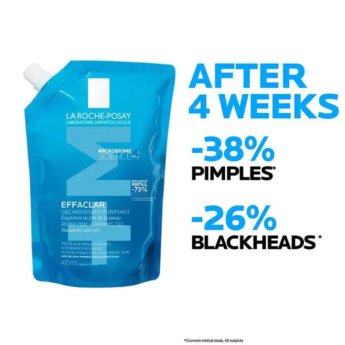 La Roche-Posay Effaclar Purifying Foaming Gel Refill 400ml