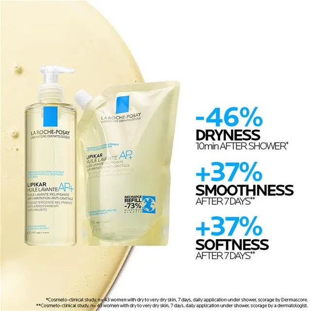 La Roche-Posay Lipikar Huile Lavante Cleansing Oil 400ml Refill