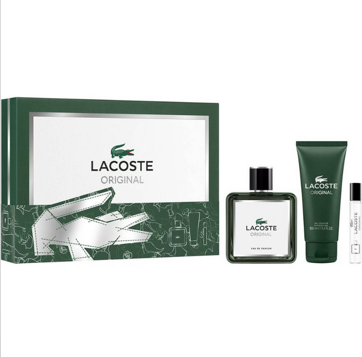 Lacoste Men's Original 3 Piece Gift Set