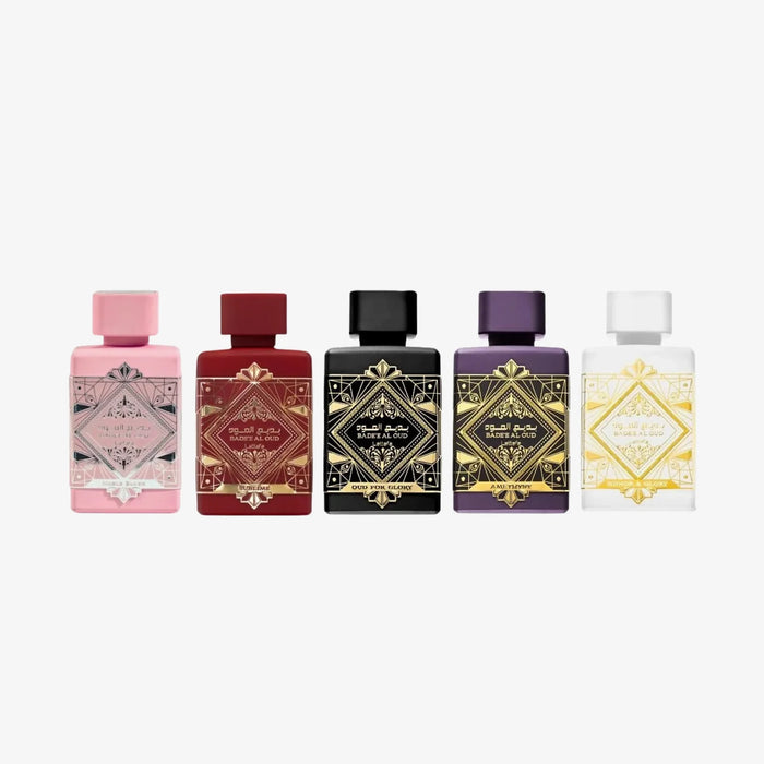 Lattafa Badee Al Oud 5 Piece Mini Set 5ml