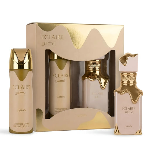 Lattafa Eclaire 2 Piece Gift Set 100ml EDP + 200ml Perfumed Spray.