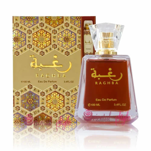 Lattafa Raghba Unisex EDP 100ml + Perfume Body Deodorant