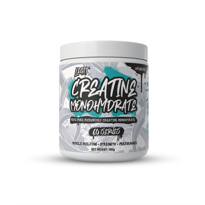 Legit Creatine Monohydrate Unflavoured 60 Serves 300g