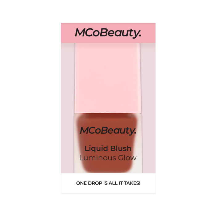 MCo Beauty Liquid Blush Luminous Glow Bella Vita/Dusty Rose