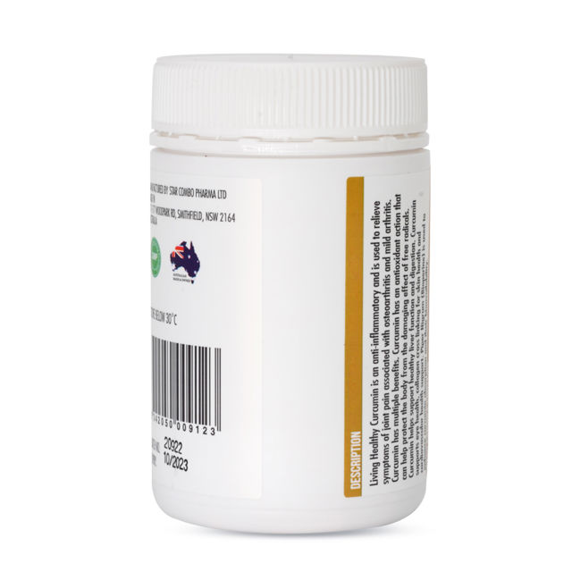 Living Healthy Curcumin Plus 120 capsules