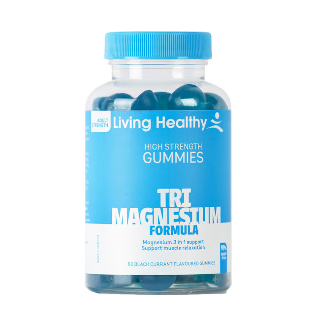 Living Healthy Gummies - Magnesium 3 in 1 Support