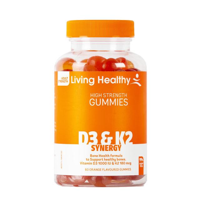 Living Healthy Gummies Vitamin D3 + K2