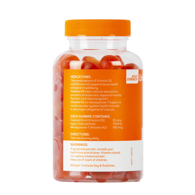 Living Healthy Gummies Vitamin D3 + K2
