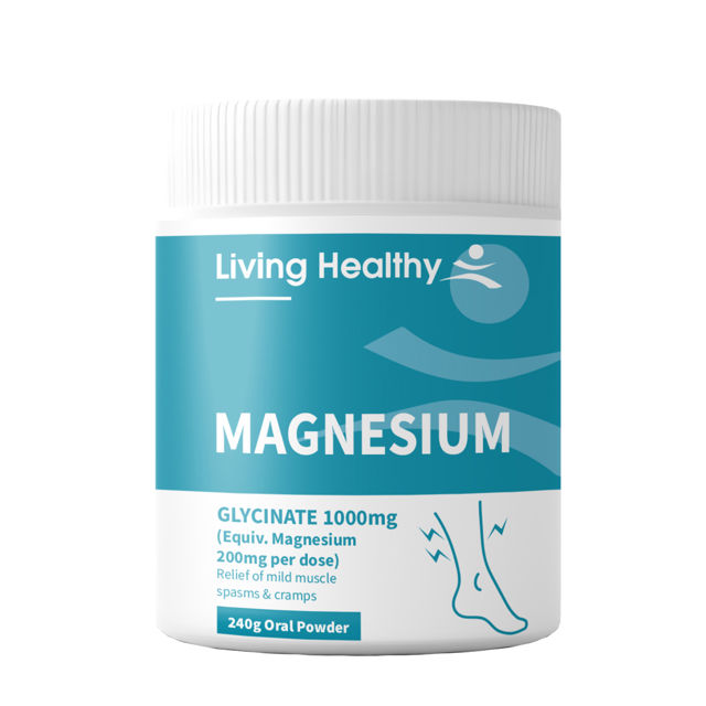 Living Healthy Magnesium Glycinate 1000mg 240g powder