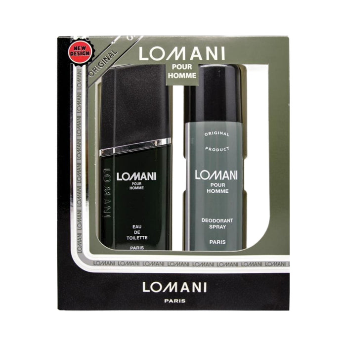 Lomani EDT 100ml 2 Piece Gift Set