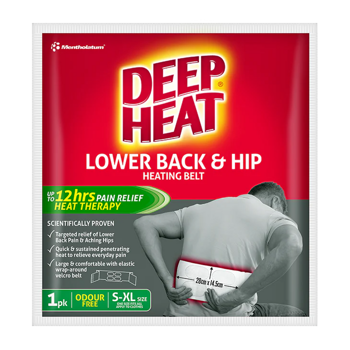 Deep Heat Lower Back & Hip Heating Patch.