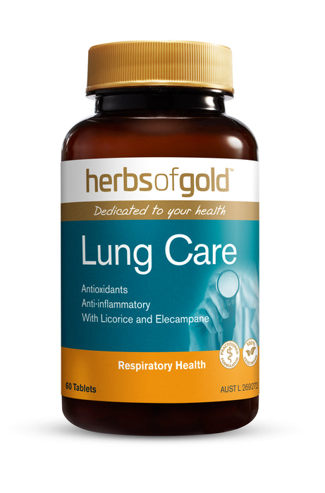 Herbs Of Gold Lung Care 60 Tablets