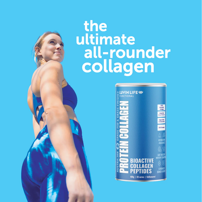 Luvin Life Australian Bioactive Collagen Peptides Unflavoured 400g
