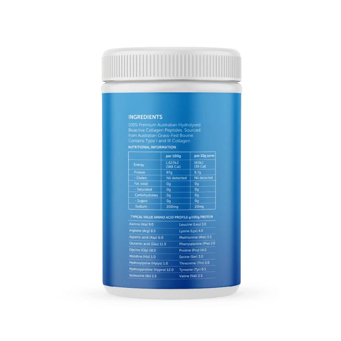 Luvin Life Australian Bioactive Collagen Peptides Unflavoured 450g