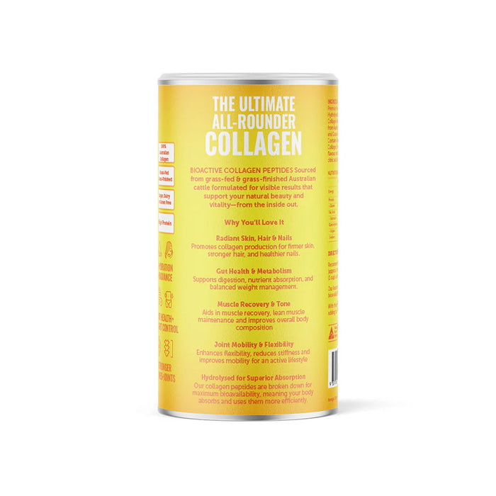 Luvin Life Australian Bioactive Collagen Peptides Zesty Lemon 400g
