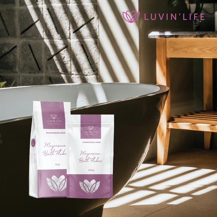 Luvin Life Magnesium Bath Flakes 1kg.