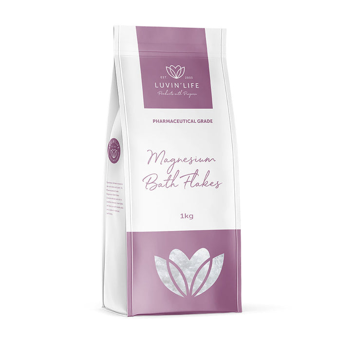 Luvin Life Magnesium Bath Flakes 1kg.