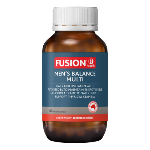 Fusion Men's Balance Multivitamin 60 Tablets.