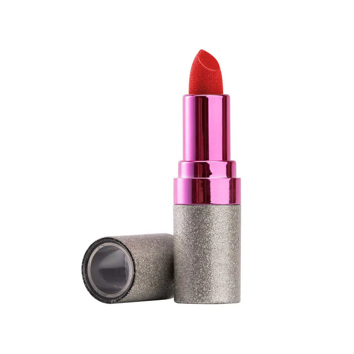 MCo Beauty Let's Party Collection Glitter Lipstick Boss Babe 3g