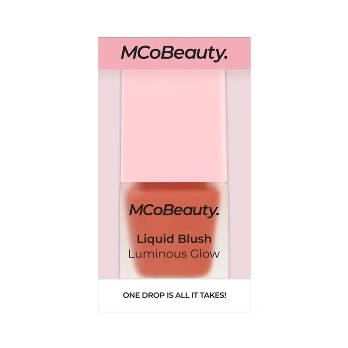 MCo Beauty Liquid Blush Luminous Glow Lava/Deep Peach