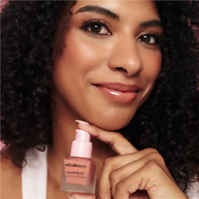 MCo Beauty Liquid Blush Luminous Glow Lava/Deep Peach