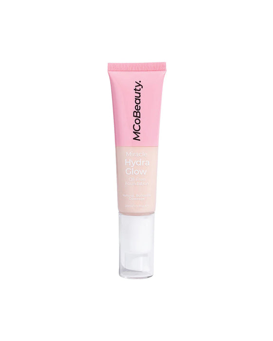 MCo Beauty Miracle Hydra Glow Oil Free Foundation Light Beige 30ml