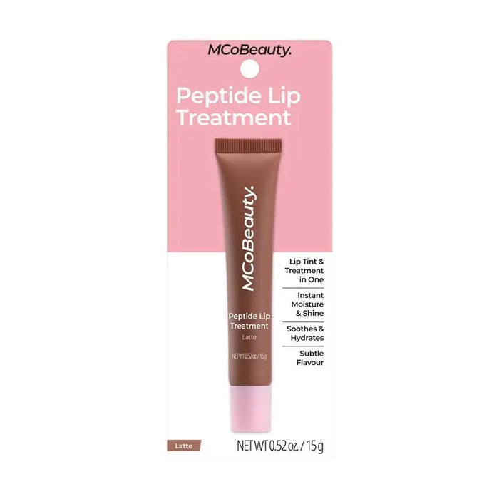 MCo Beauty Peptide Lip Treatment Latte