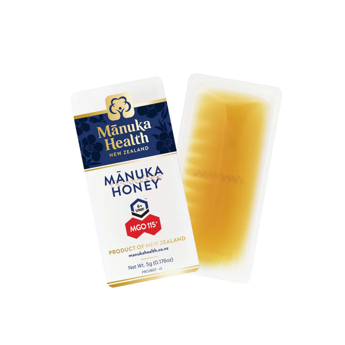 Manuka Health Manuka Honey MGO 115+ Sachets 5g 12 Pack (NOT For sale in WA)