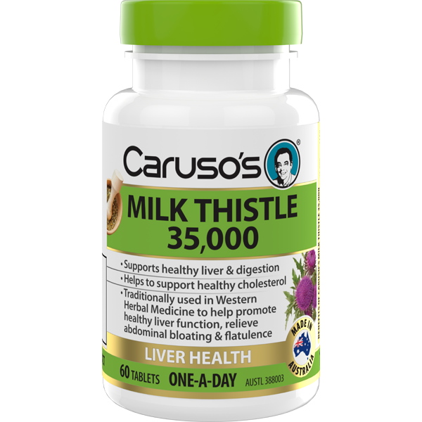 Caruso's Milk Thistle Tablets 60