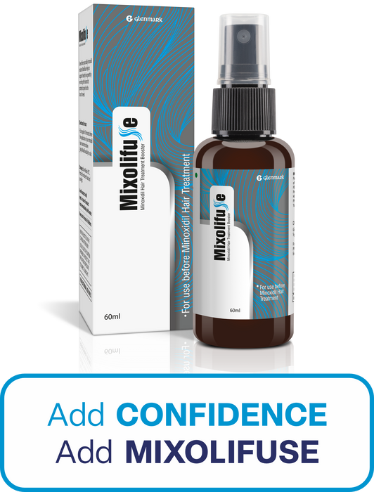 Mixolifuse Minoxidil Hair Treatment 60ml.