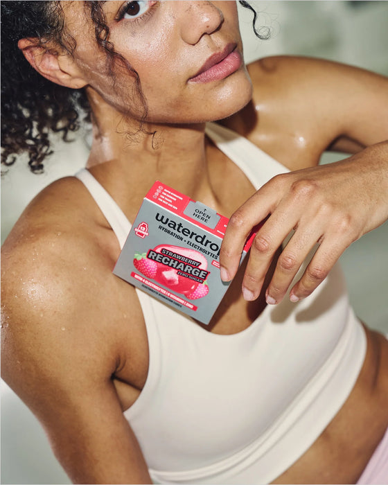 Waterdrop Electrolyte drink cubes Strawberry.