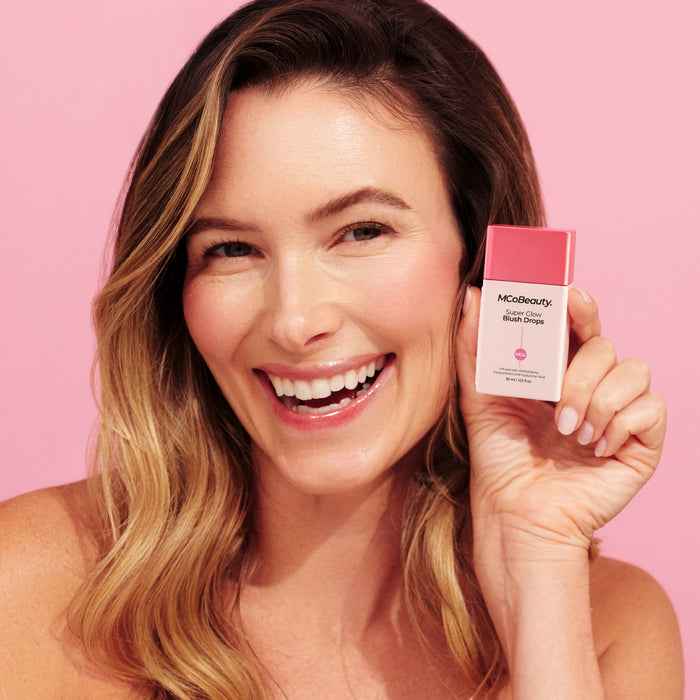 MCo Beauty Super Glow Blush Drops Rose Pink