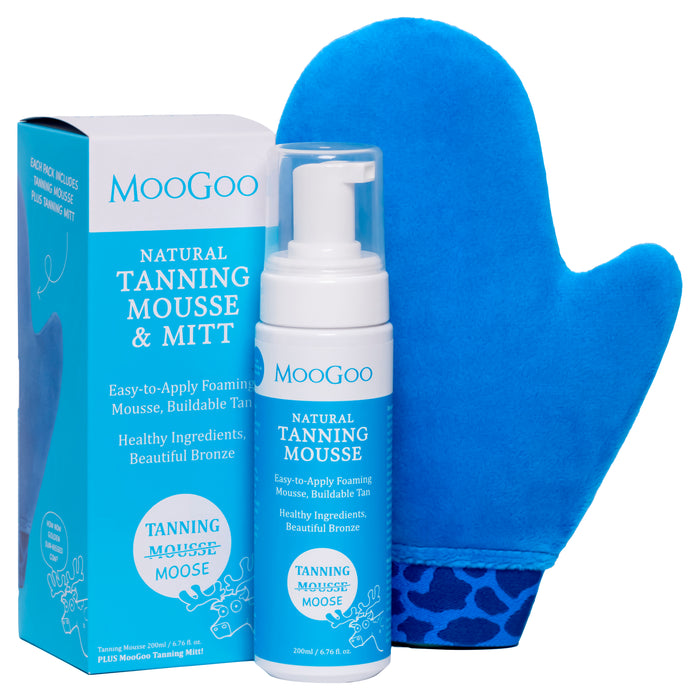 MooGoo Tanning Mousse + Mitt Pack