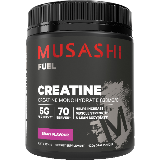 Musashi Creatine Berry Flavour 420g Powder