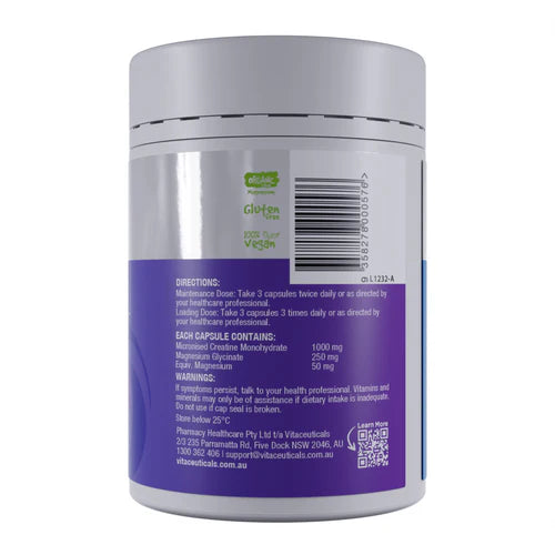 Vitaceuticals MagZorb Performance Creatine with Magnesium 120 capsules