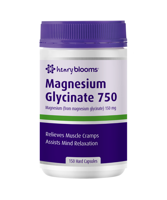 Henry Blooms Magnesium Gycinate  150 Capsules