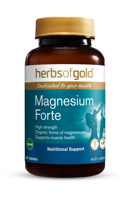 Herbs Of Gold Magnesium Forte 60 Tablets