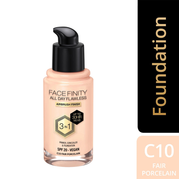 Max Factor Facefinity Age Defy Foundation 10 Fair Porcelain