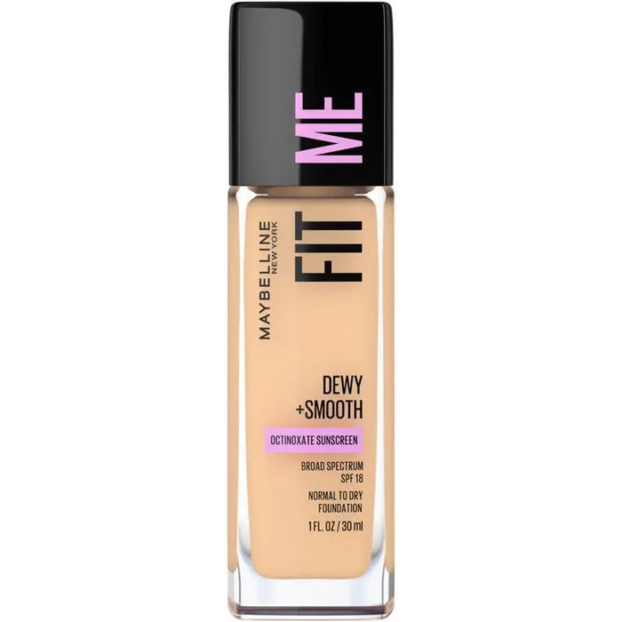 Maybelline Fit Me Dewy & Smooth Foundation 118 Light Beige