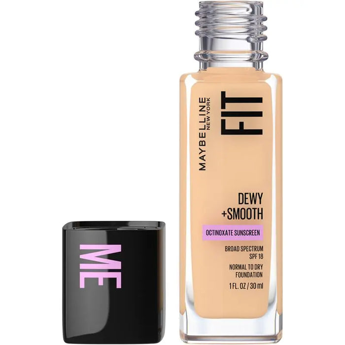 Maybelline Fit Me Dewy & Smooth Foundation 118 Light Beige