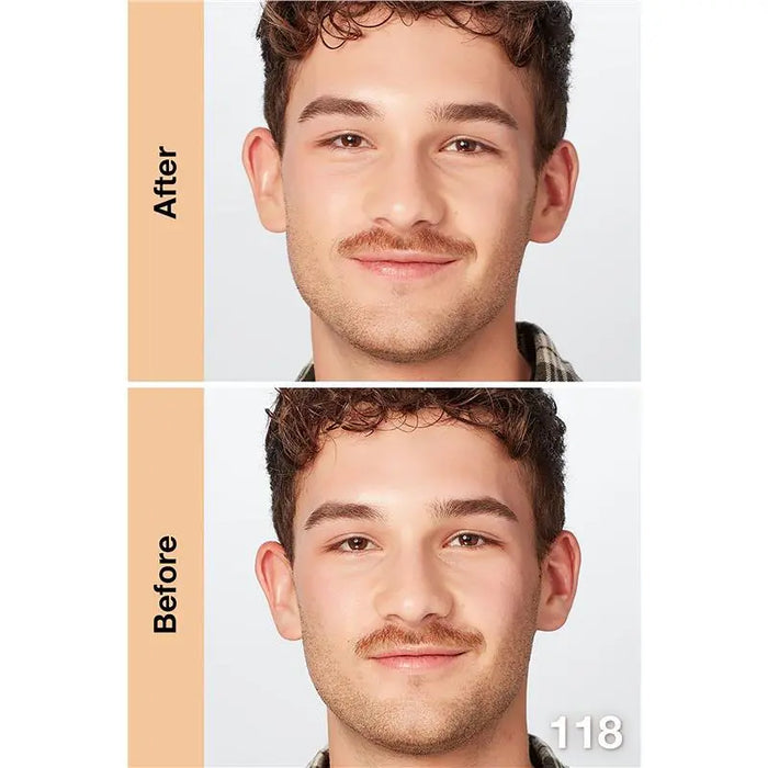 Maybelline Fit Me Dewy & Smooth Foundation 118 Light Beige