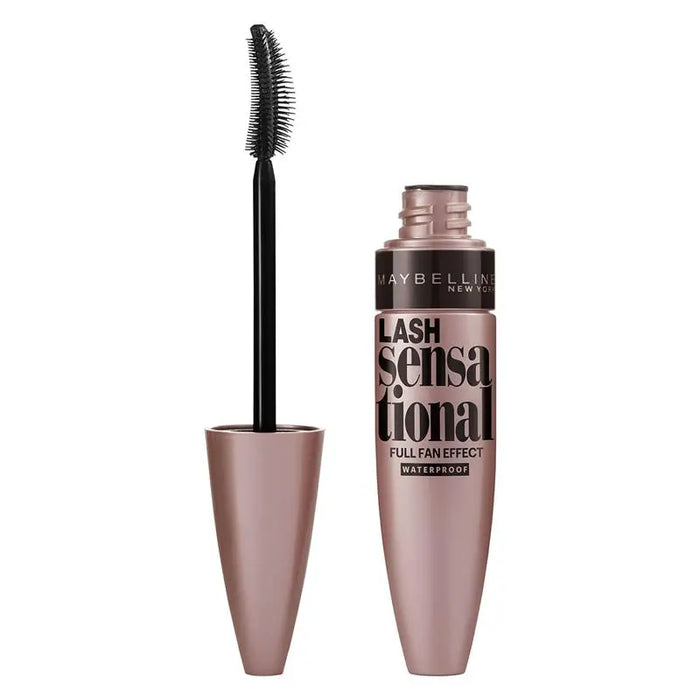 Maybelline Lash Sensational Mascara Waterproof Very Black Uncarded