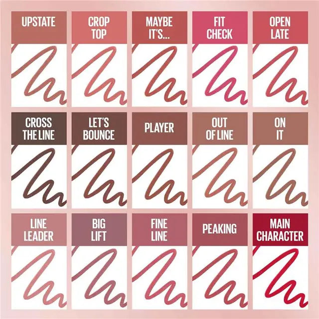 Maybelline Lifter Hydrating Longwear Lip Liner 12 Crop Top