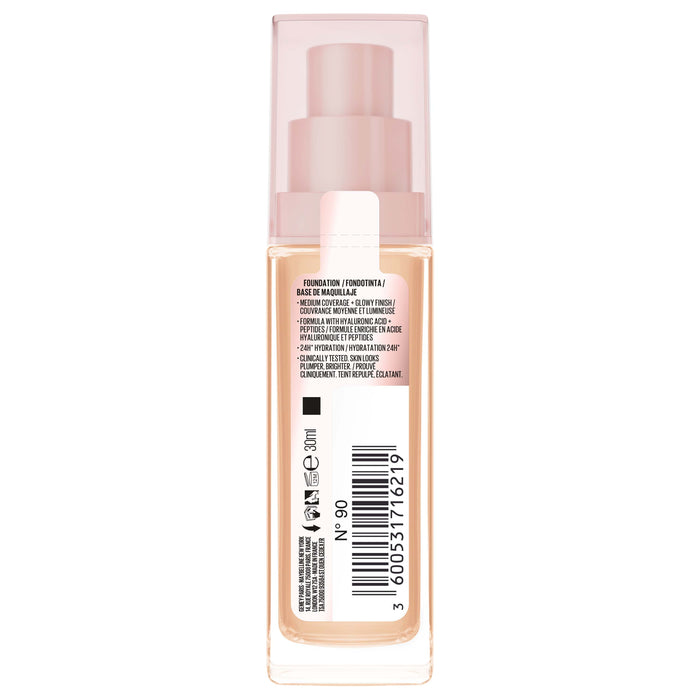 Maybelline Lifter Plump & Glow Foundation 90