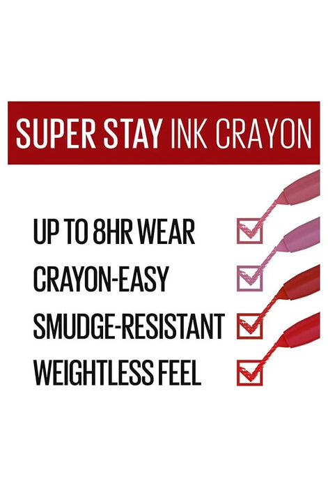 Maybelline SuperStay Matte Ink Crayon Talk The Talk