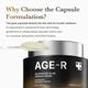 Medicube Age-R Glutathione Glow Capsule Cream 50ml.