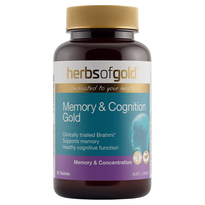 Herbs of Gold Memory & Cognition 60 Tablets
