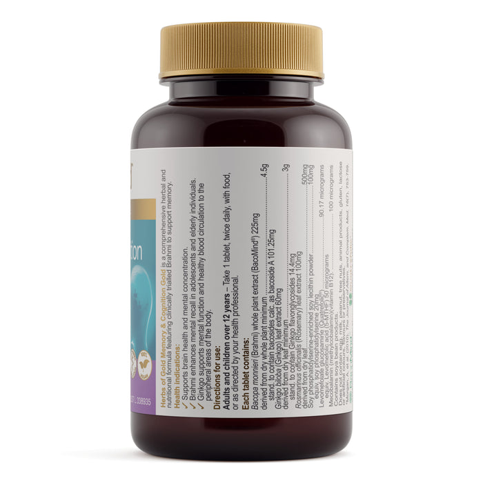 Herbs of Gold Memory & Cognition 60 Tablets
